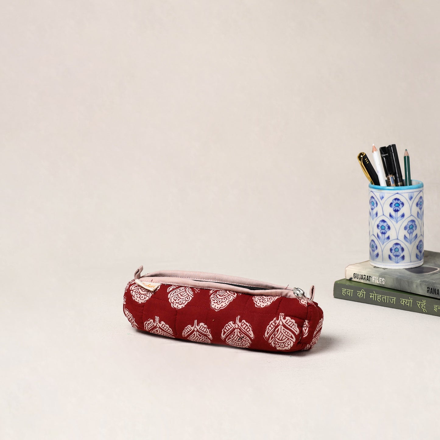 Handcrafted Quilted Pencil Pouch 42