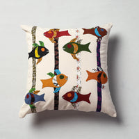 Applique Work Cushion Cover