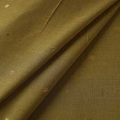 Brown - Jacquard Pre Washed Cotton Fabric 01