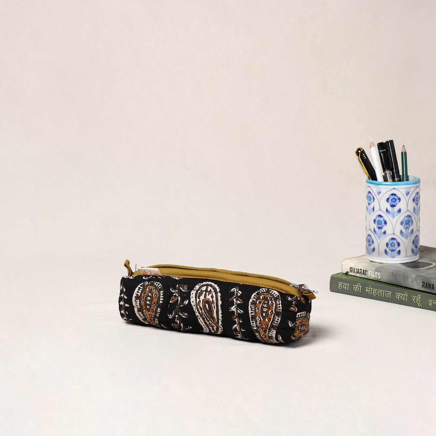 Handcrafted Quilted Pencil Pouch 43