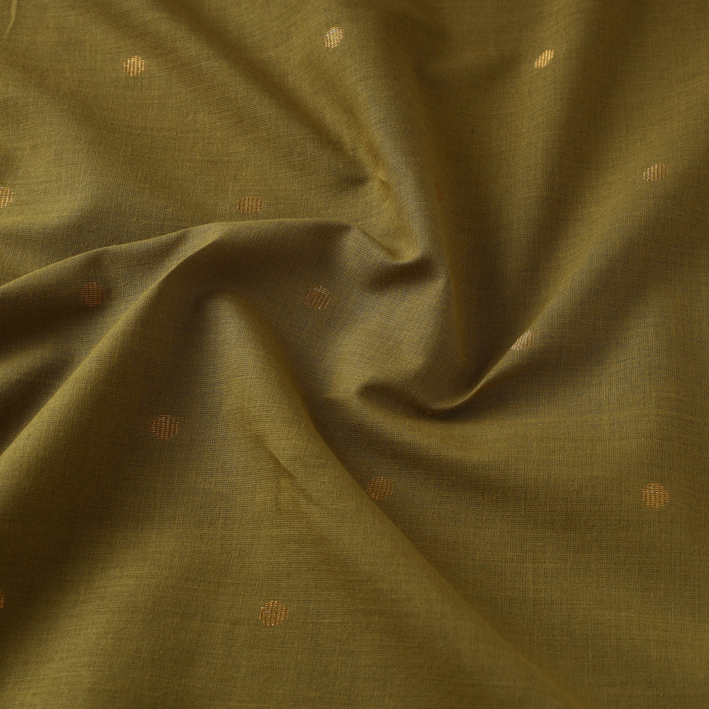 Brown - Prewashed Cotton Jacquard Fabric 02