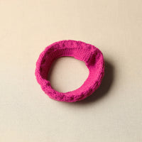 Pink - Kumaun Hand Knitted Woolen Warm Headband 13