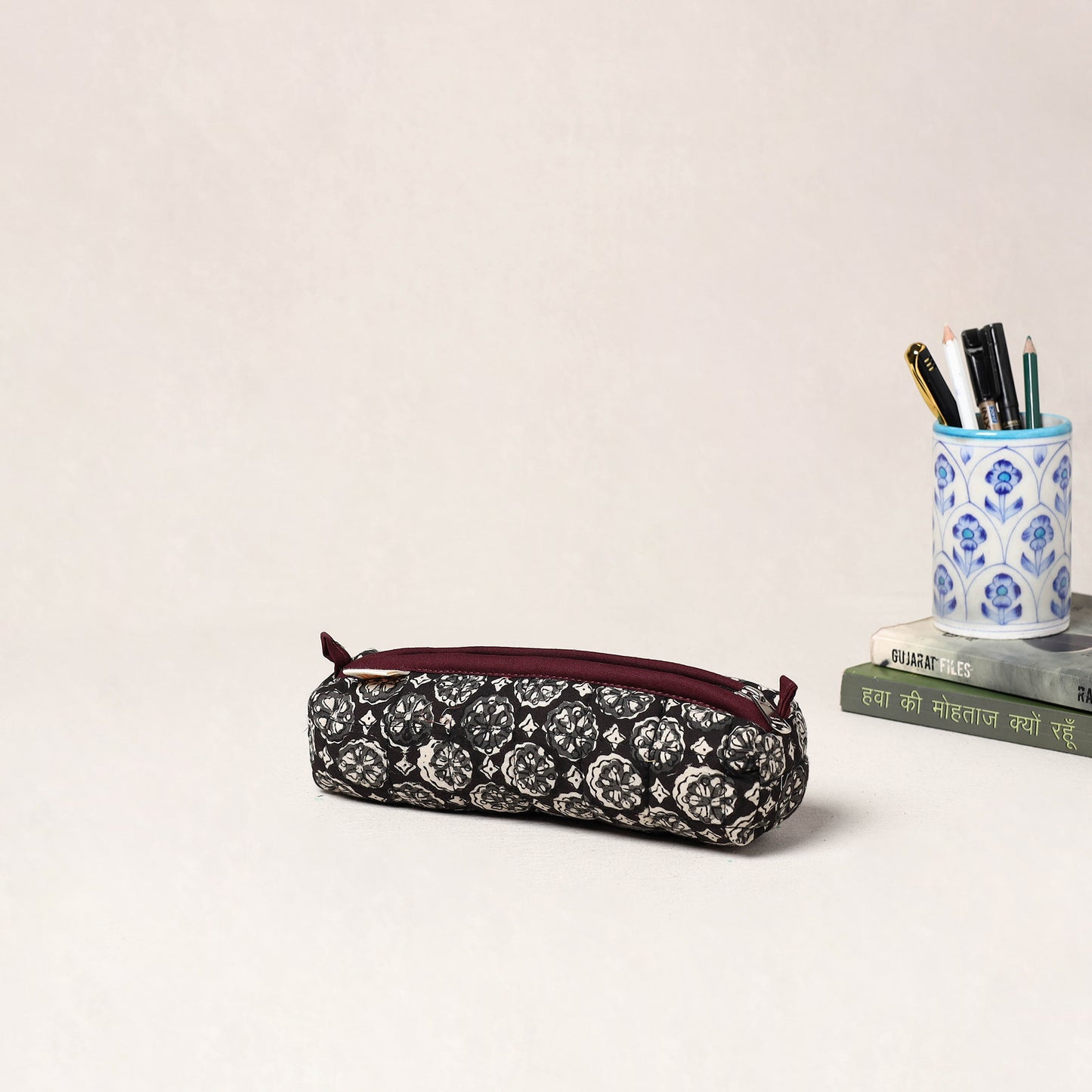 Handcrafted Quilted Pencil Pouch 45