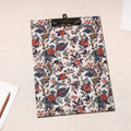  Floral Printed Handcrafted Clipboard 
