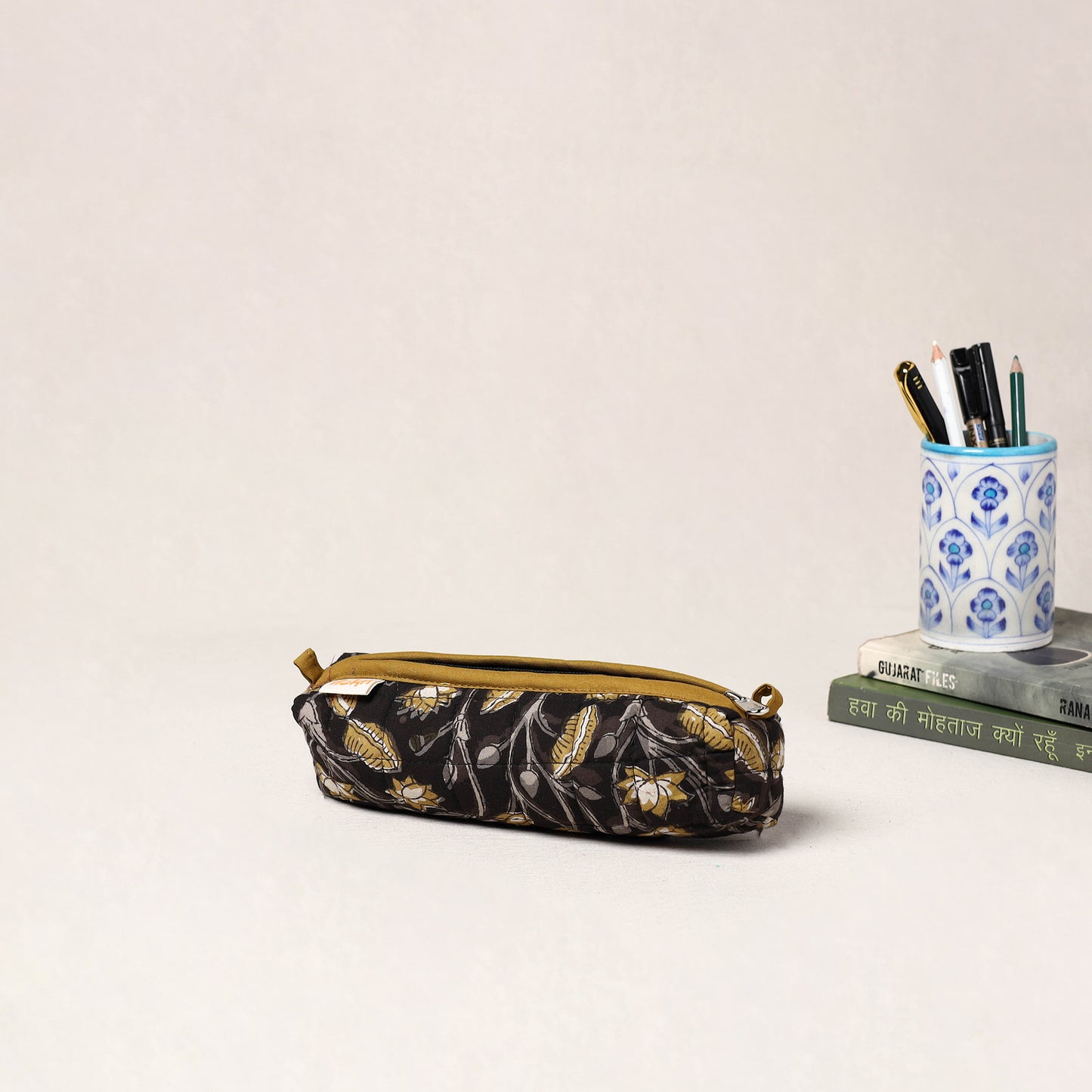 Handcrafted Quilted Pencil Pouch 46