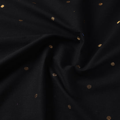 Black - Jacquard Prewashed Cotton Fabric 02
