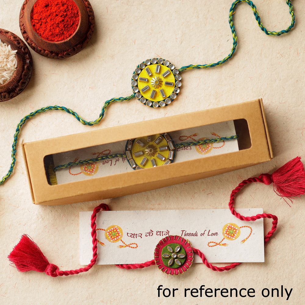 fabric rakhi 