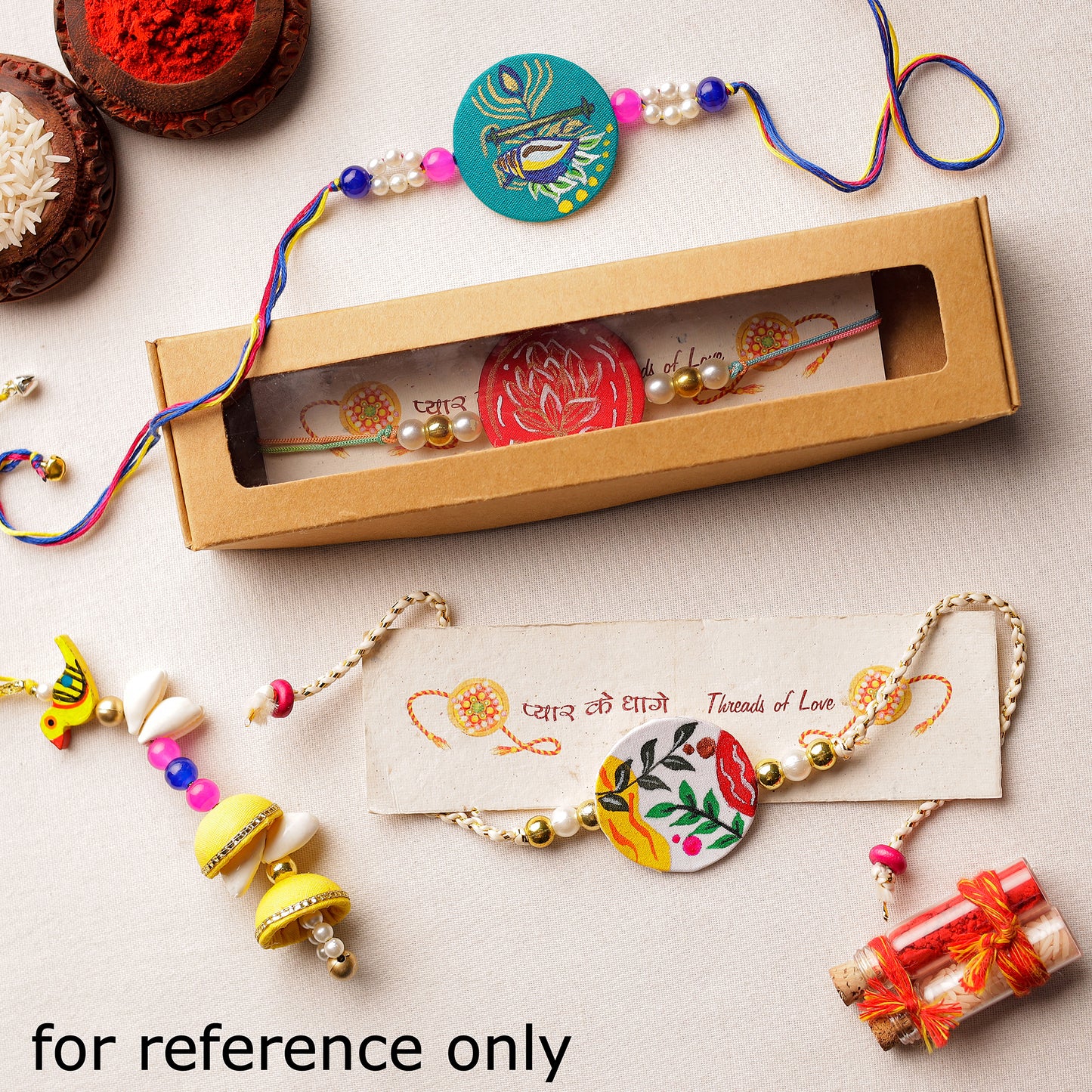 handpainted rakhi 