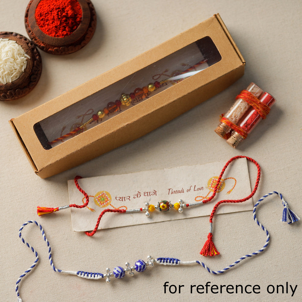 Patwa Thread & Beadwork Rakhi 01