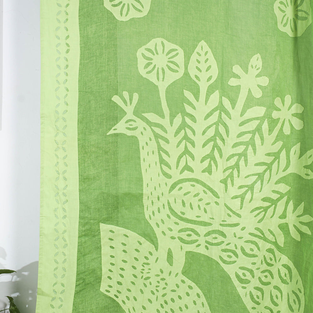 Applique Cutwork Door Curtain