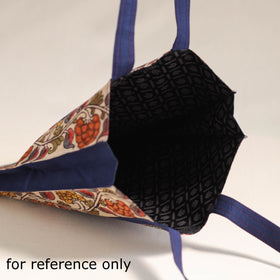 Handpainted Kalamkari Natural Dyed Cotton Shoulder Bag 