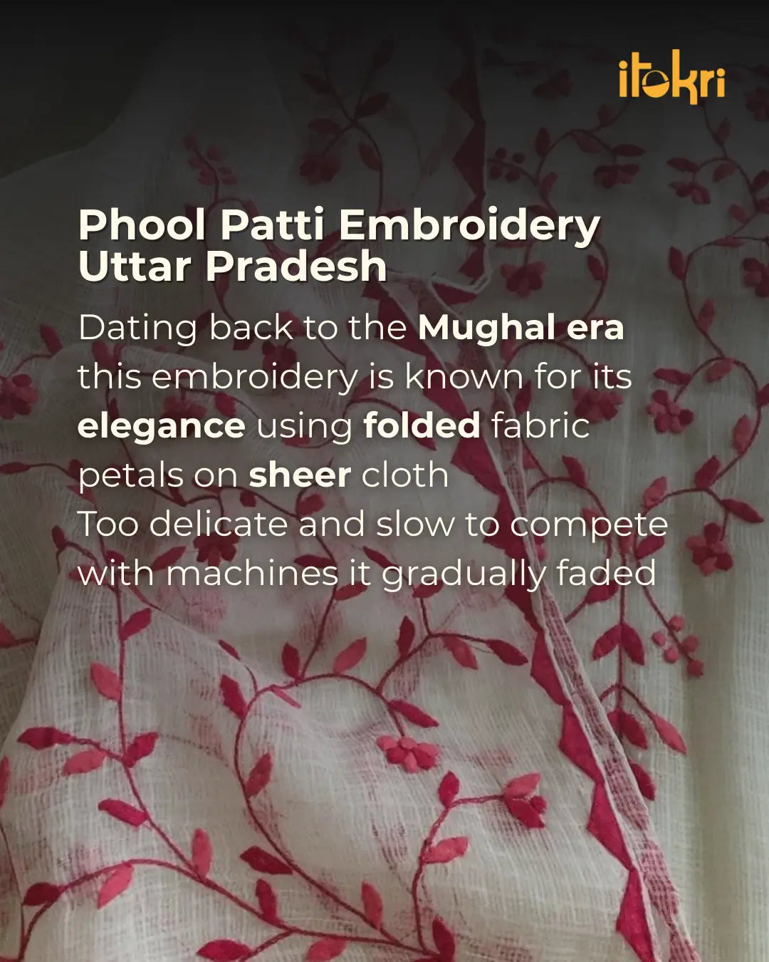 5 rare indian embroideries that are slowly disappearing