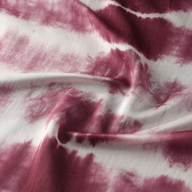  Purple Chanderi Silk Shibori Tie-Dye Fabric Online