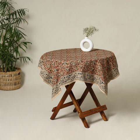 Orange - original pedana kalamkari natural dyed cotton