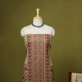 3pc chain stitch embroidered merino wool unstitched dress