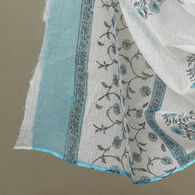  3pc Block Print Cotton Sanganeri Dress Material