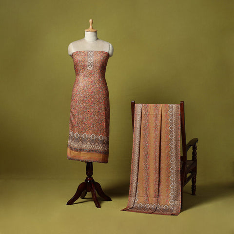 3pc digital merino wool unstitched dress material 79