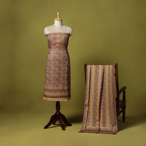 3pc digital merino wool unstitched dress material 80