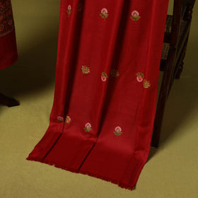 3pc embroidered merino wool unstitched dress material 64