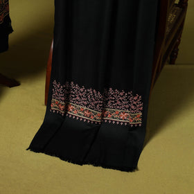 3pc heavy chain stitch embroidered merino wool unstitched