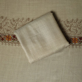 3pc heavy chain stitch embroidered merino wool unstitched