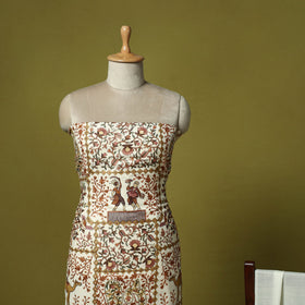 3pc heavy chain stitch embroidered merino wool unstitched