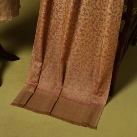 3pc heavy chain stitch embroidered merino wool unstitched