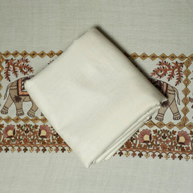 3pc heavy chain stitch embroidered merino wool unstitched