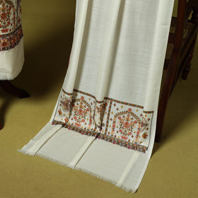 3pc heavy chain stitch embroidered merino wool unstitched