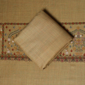 3pc heavy chain stitch embroidered merino wool unstitched