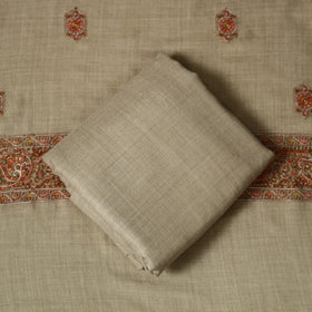 3pc heavy embroidered work merino wool unstitched dress