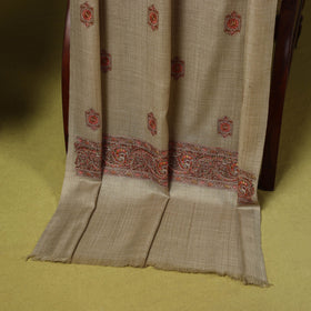 3pc heavy embroidered work merino wool unstitched dress