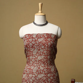 3pc kota doria cotton bagru unstitched dress material 30