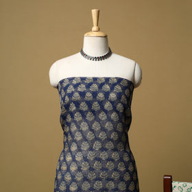 3pc kota doria cotton bagru unstitched dress material 37