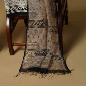 3pc kota doria cotton bagru unstitched dress material 39