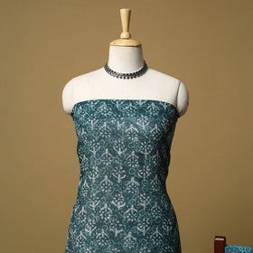 3pc kota doria cotton bagru unstitched dress material 57