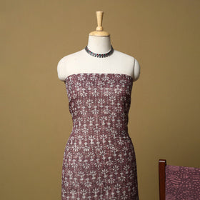 3pc kota doria cotton bagru unstitched dress material 60