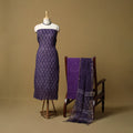 3pc kota doria cotton bagru unstitched dress material 66
