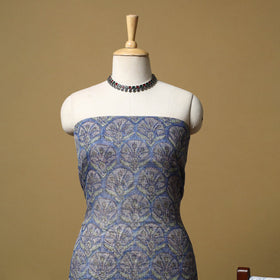 3pc kota doria cotton sanganeri unstitched dress material