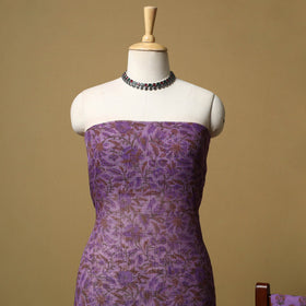 3pc kota doria cotton sanganeri unstitched dress material