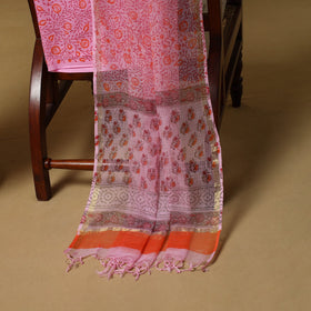 3pc kota doria cotton sanganeri unstitched dress material