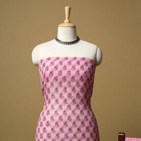 3pc kota doria cotton sanganeri unstitched dress material