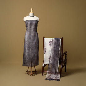 3pc kota doria cotton sanganeri unstitched dress material