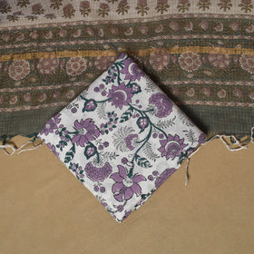 3pc kota doria cotton sanganeri unstitched dress material