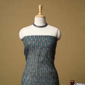 3pc kota doria cotton sanganeri unstitched dress material