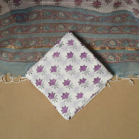 3pc kota doria cotton sanganeri unstitched dress material