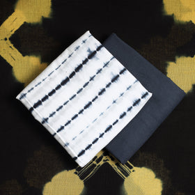  3pc Shibori Tie-Dye Cotton Suit Material Set 