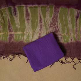 3pc tie-dye kota doria cotton shibori unstitched dress