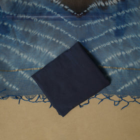 3pc tie-dye kota doria cotton shibori unstitched dress