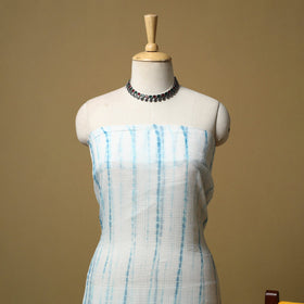 3pc tie-dye kota doria cotton shibori unstitched dress
